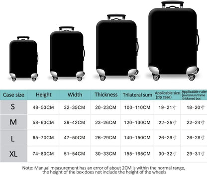 Homarket Travel Luggage Cover for 18-32 Inch Luggage, Cover for Suitcase Luggage Protector Premium Elasticated