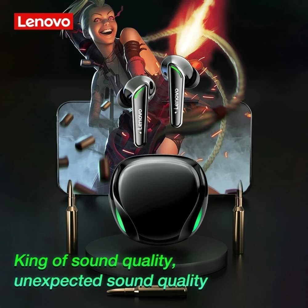 Lenovo XT92 Thinkplus Gaming Earbuds, Wireless