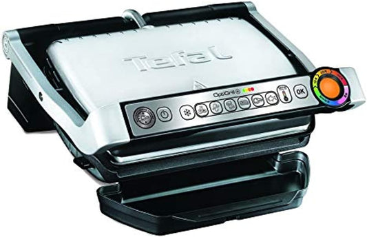 Tefal indoor Electric Grill, Optigrill Plus/BBQ. With snacking and baking accessory, GC715D28