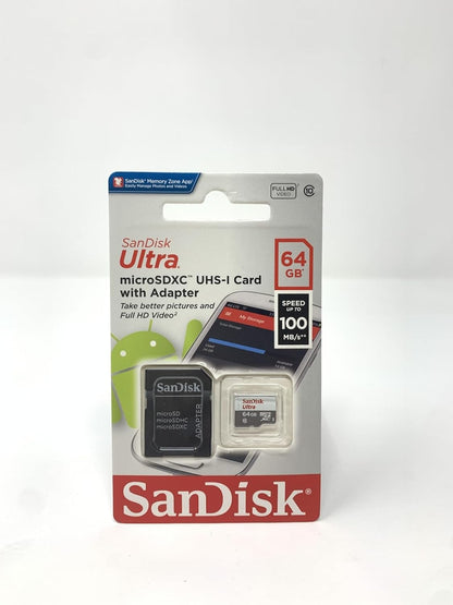 Sandisk Microsd 64Gb 100Mb/Ssdsqunr-064G