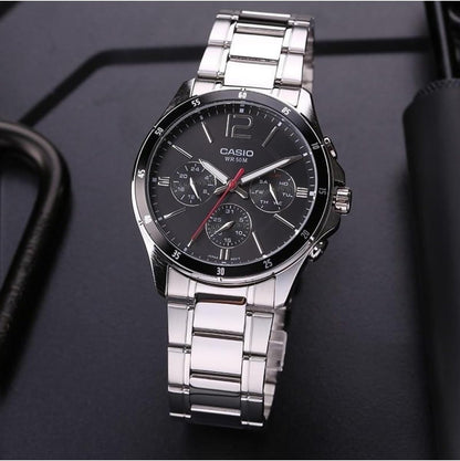 Casio Stainless Steel Analog Watch