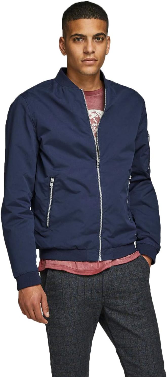 Jack & Jones mens Bomber Jacket (pack of 1)