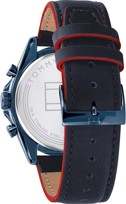 Tommy Hilfiger PAIGE DIAL LEATHER WATCH