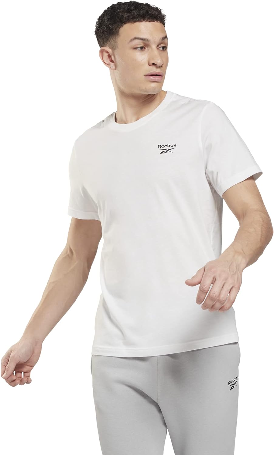 Reebok mens RI LEFT CHEST LOGO TEE T-SHIRTS