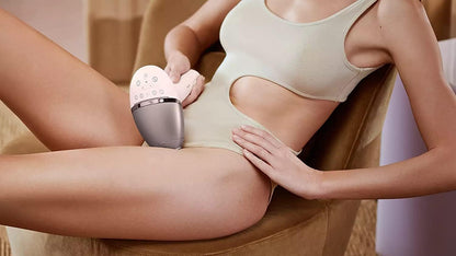 Philips Lumea IPL | Hair Removal | 9000 Series | SenseIQ Technology | 4 Attachments | Face, Body, Bikini, Underarm | Cordless Use | BRI958/60 | Rose Gold