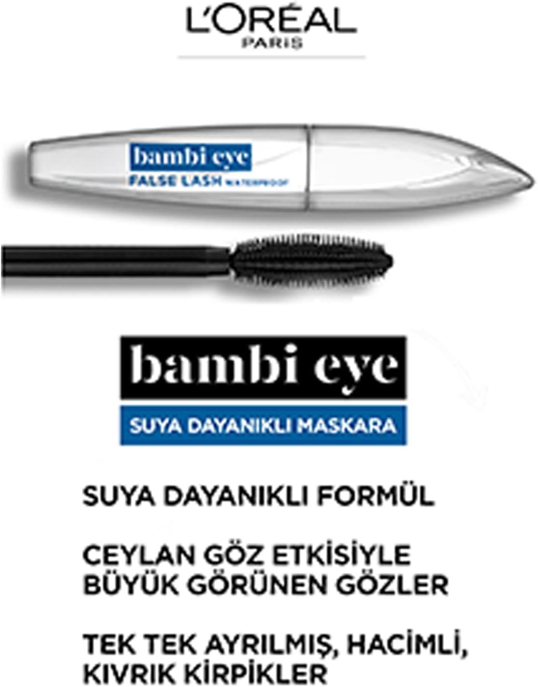 BAMBI EYE false lash eye mascara waterproof