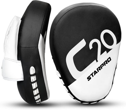 Starpro C20 Boxing Pads Boxing Pads Adult, Focus Pads, Boxing Mitts, Punching Pads, Sparring Pads, Boxing Pads Kids, Boxing Punch Mitts, Focus Mitts, Black