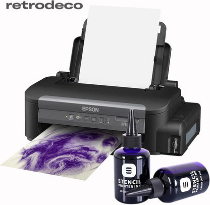 RetroDeco Tattoo Stencil Printer Ink for EcoTank Inkjet Printer - 4 oz Bottle