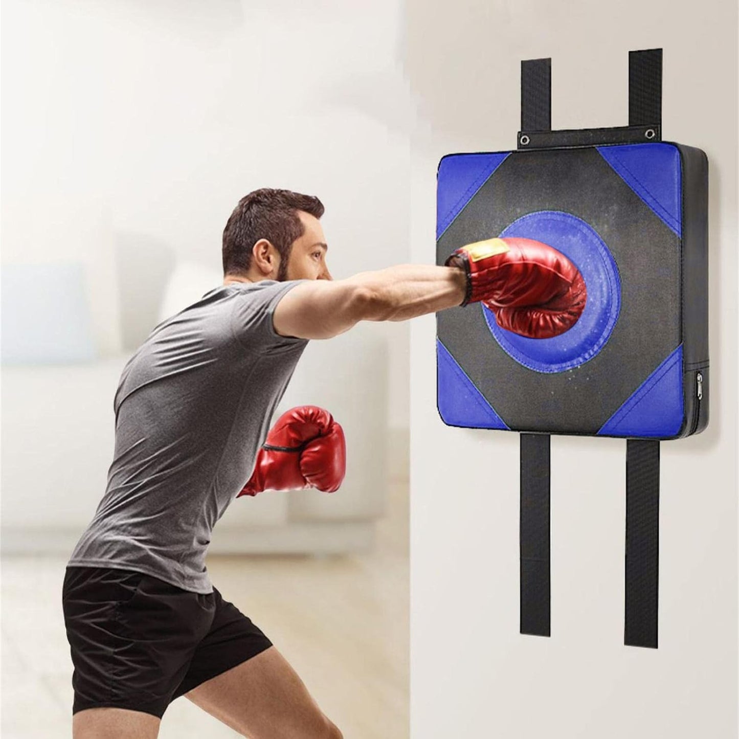 Punch Wall Pad | Punch Wall Focus Target Pad Boxing Punching Pad for Training - Wall Focus Target Foam PU Leather Blocking Pad for Gym Training, Boxing Gym,