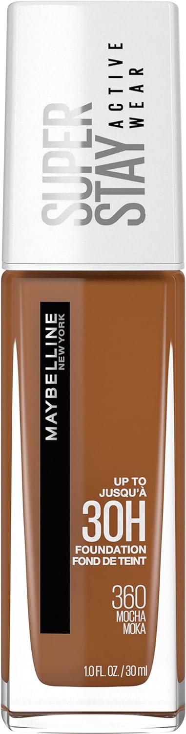 Maybelline Super Stay Full Coverage Liquid Foundation Makeup, Porcelain