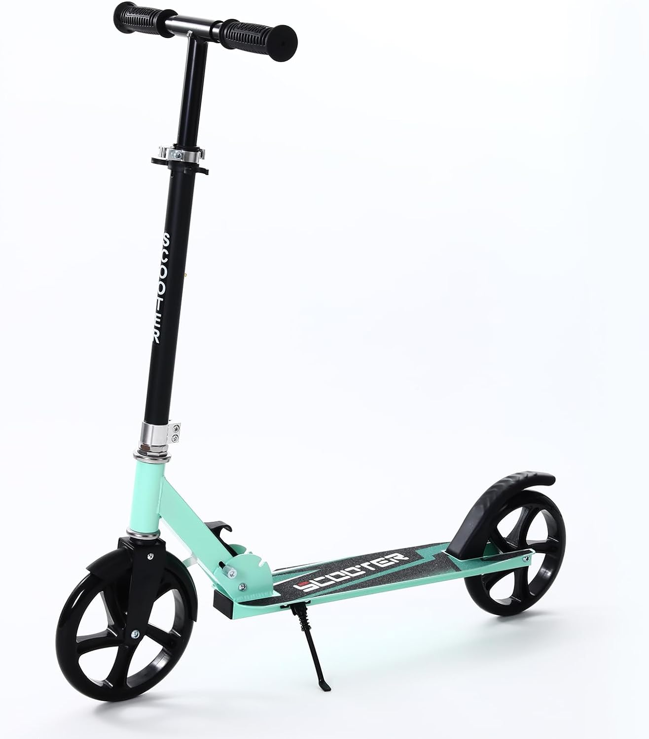 Beauenty Kick Scooter for Kids, Teens, Adult Riders Up to 150KG, 2-Wheel Scooter Foldable to Carry