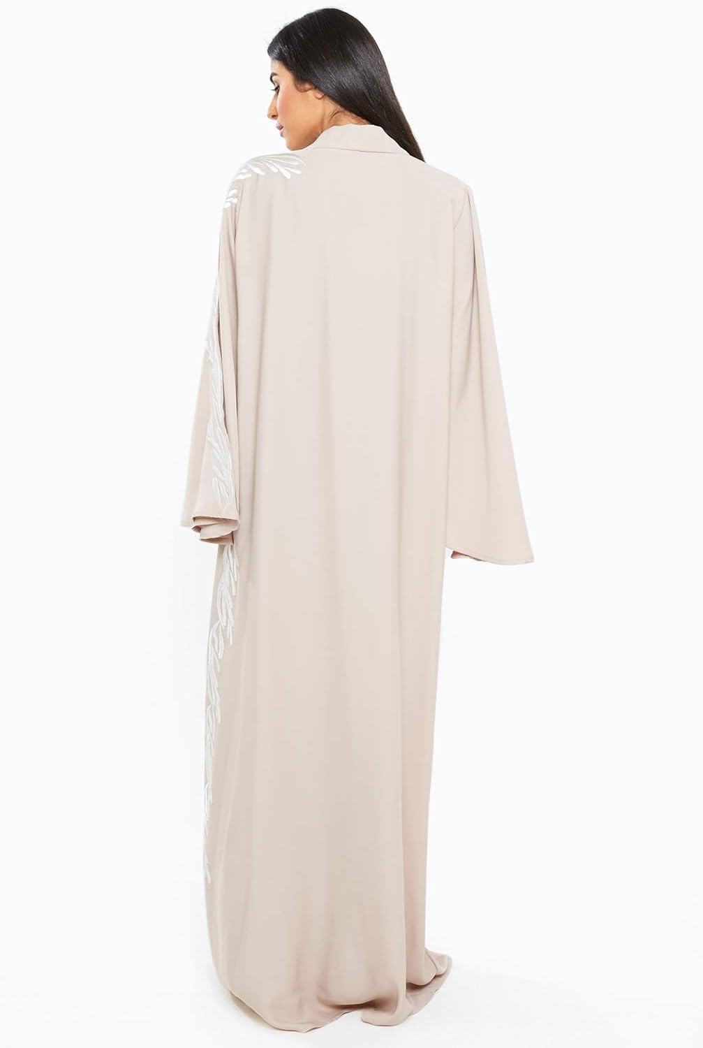 Nukhbaa Womens Abaya Made With Fine Fabric, Comes With Matching Hijab SB177A Modern (pack of 5)