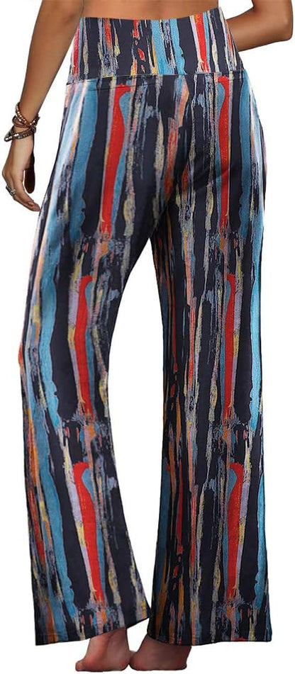 Arolina Women's Stretchy Wide Leg Palazzo Lounge Pants Casual Comfy High Waist Palazzo Pants