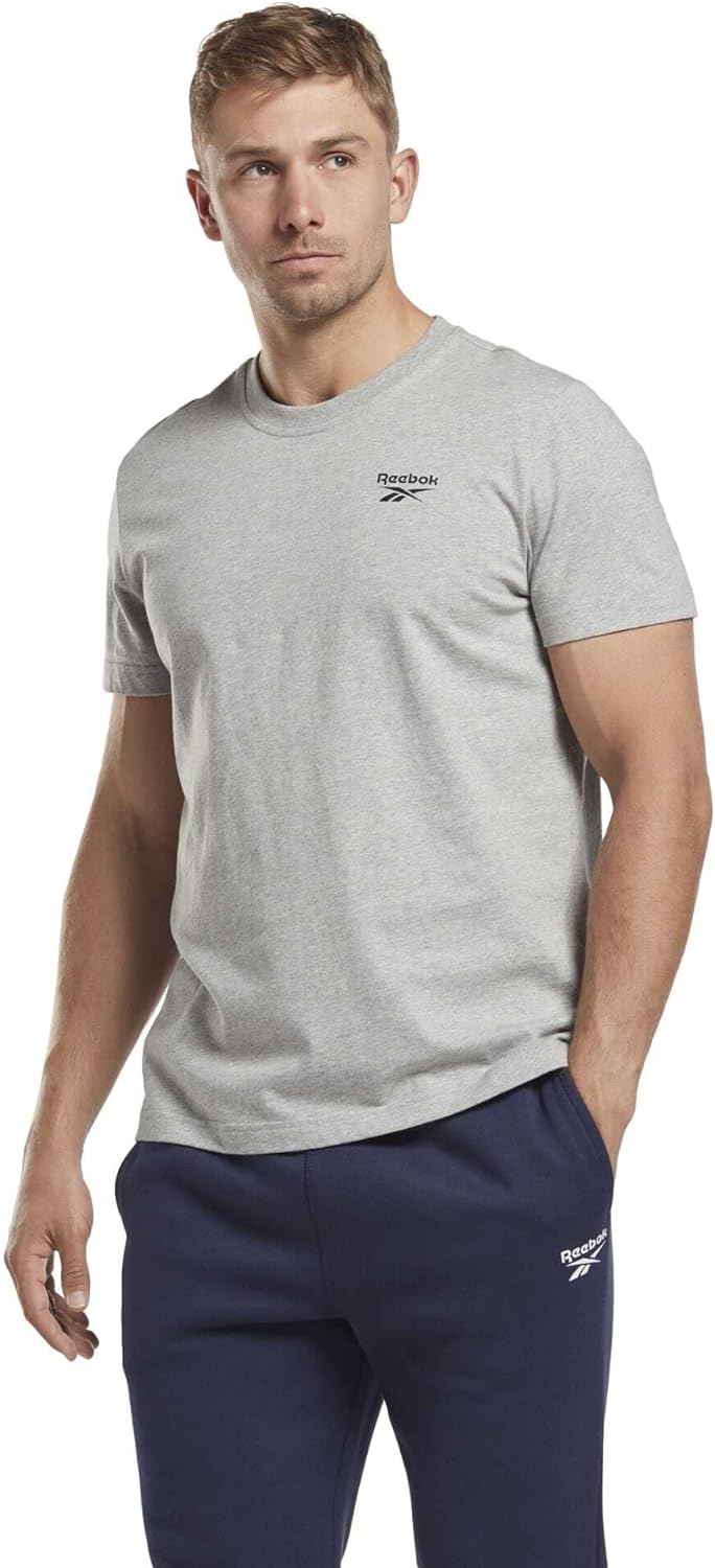 Reebok mens RI LEFT CHEST LOGO TEE T-SHIRTS