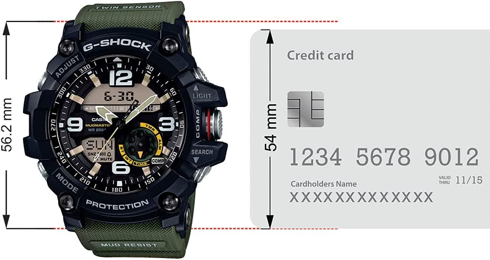 Casio G-Shock Analog-Digital World Time Watch