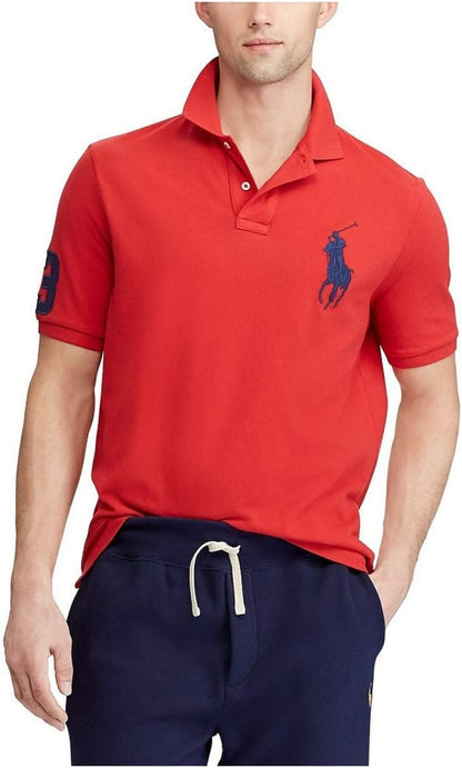 POLO RALPH LAUREN Polo Shirt Classic Custom Fit Short Sleeve Mesh Polo Shirt mens