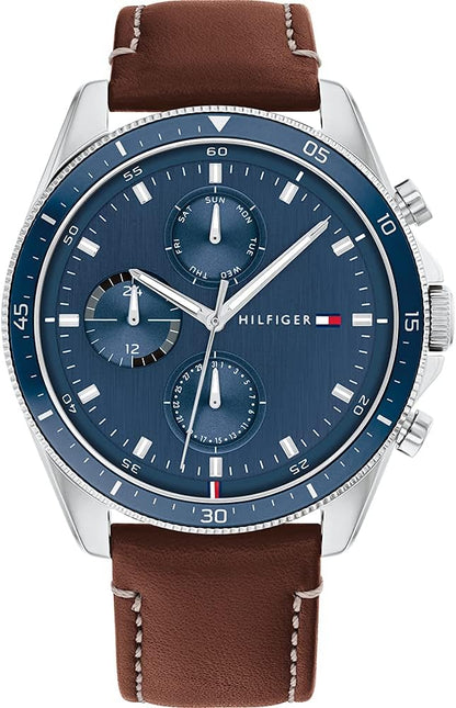 Tommy Hilfiger PAIGE DIAL LEATHER WATCH