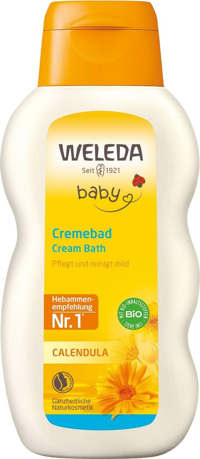 Weleda Baby Calendula Shampoo & Body Wash, Travel Size, 18 Count