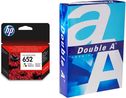 HP 652 Black Original Ink Cartridge [F6V25AE] | Works with HP DeskJet 3787, 3789, 3835, 4535 Printers