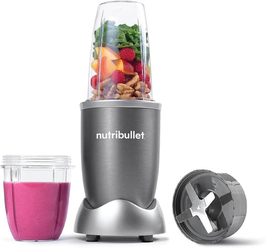 NutriBullet Grey Countertop Blender 600 Watt , NB-101B , "2 year Warranty"