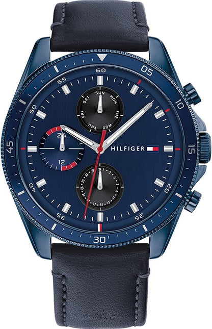 Tommy Hilfiger PAIGE DIAL LEATHER WATCH