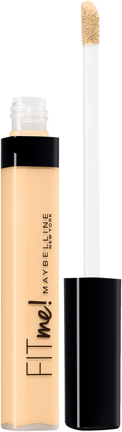 Maybelline New York Concealer, Flawless Natural Coverage, Conceals Redness And Blemishes, For Normal To Oily Skin, Fit Me, 15 Fair