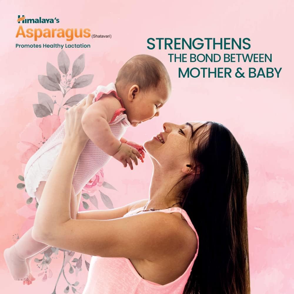 Himalaya Since 1930 Herbals Asparagus (Shatavari), Supports Women'S Health, Promotes Healthy Lactation, Herbal Veggie Capsule