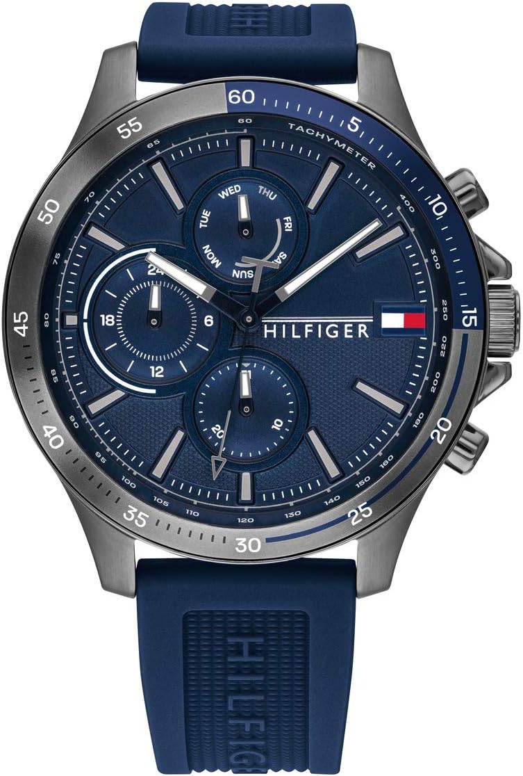 Tommy Hilfiger BANK Men's Watch, Analog