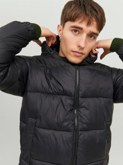 Jack & Jones Men's HERO PUFFER COLLAR Jacket