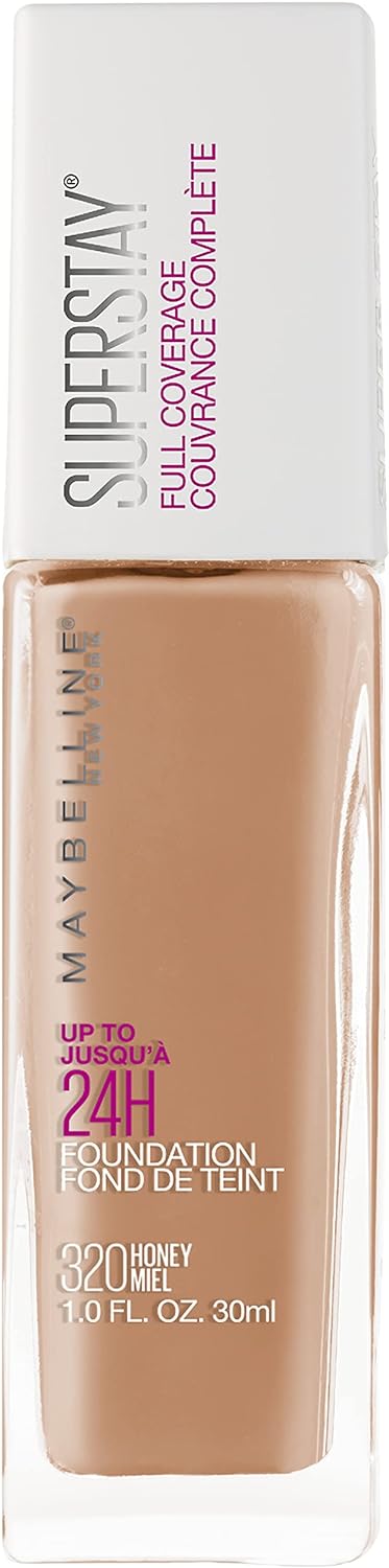 Maybelline Super Stay Full Coverage Liquid Foundation Makeup, Porcelain