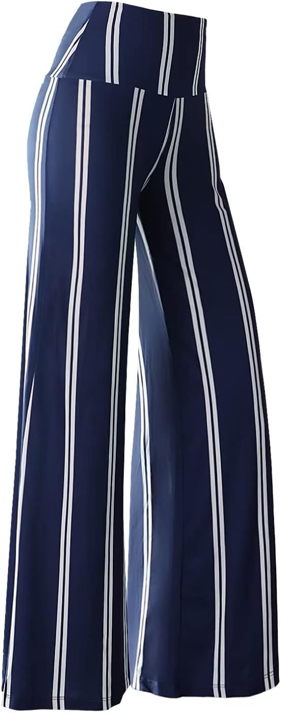 Arolina Women's Stretchy Wide Leg Palazzo Lounge Pants Casual Comfy High Waist Palazzo Pants