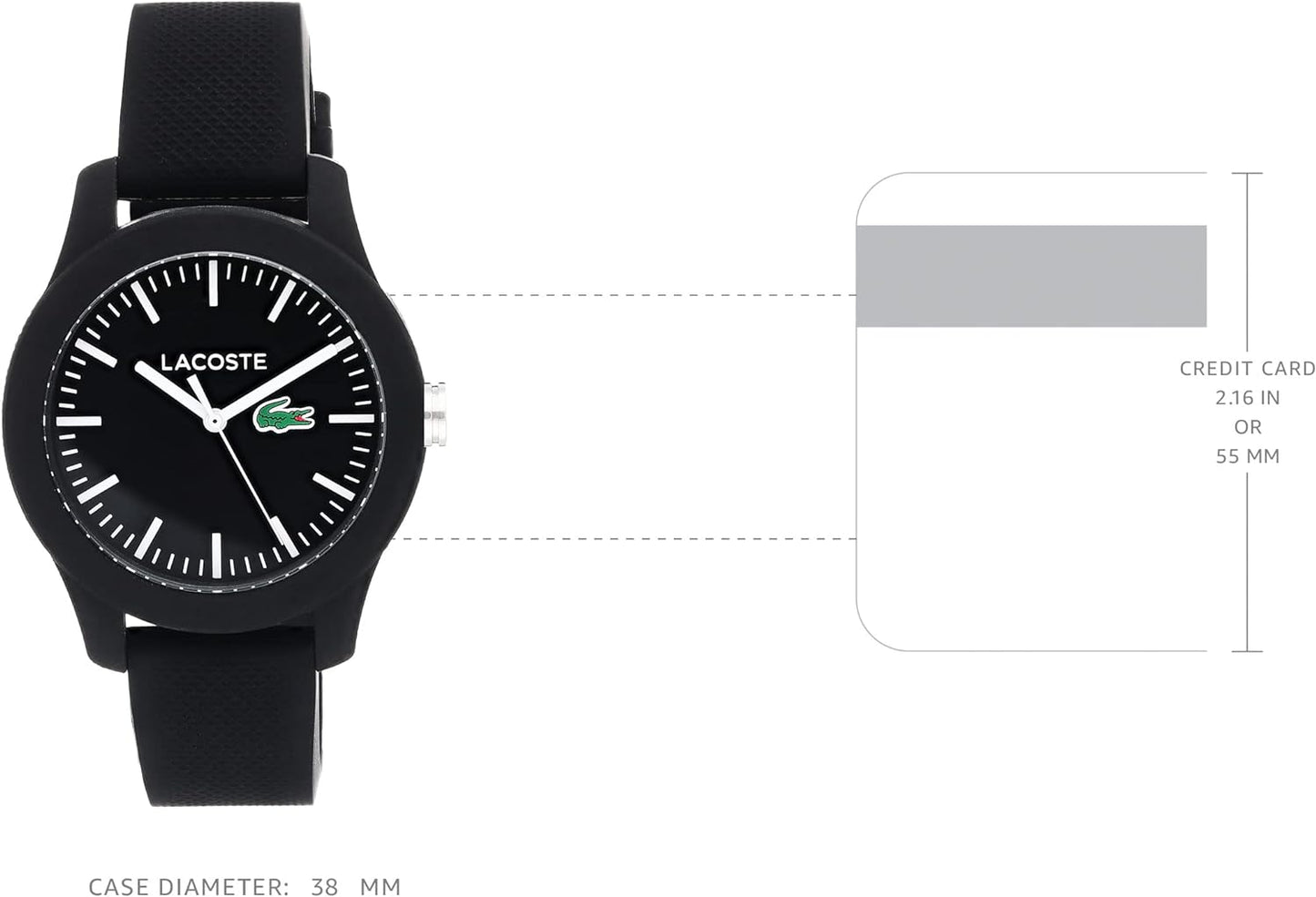 Lacoste Kids's & Men's Silicone Watch