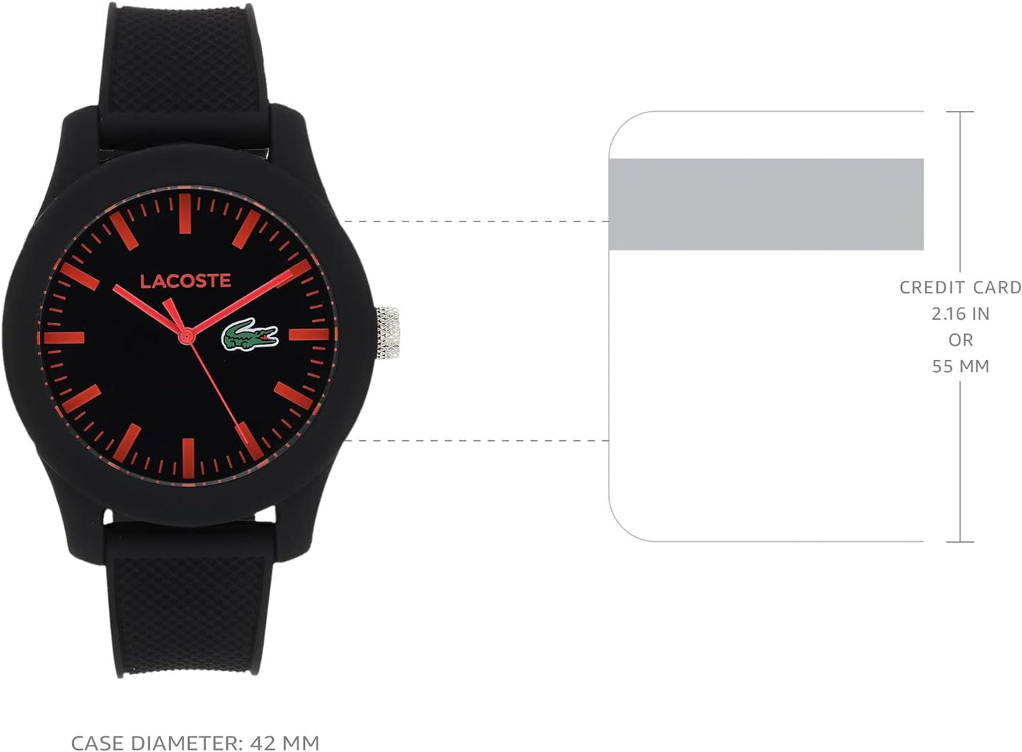 Lacoste Kids's & Men's Silicone Watch