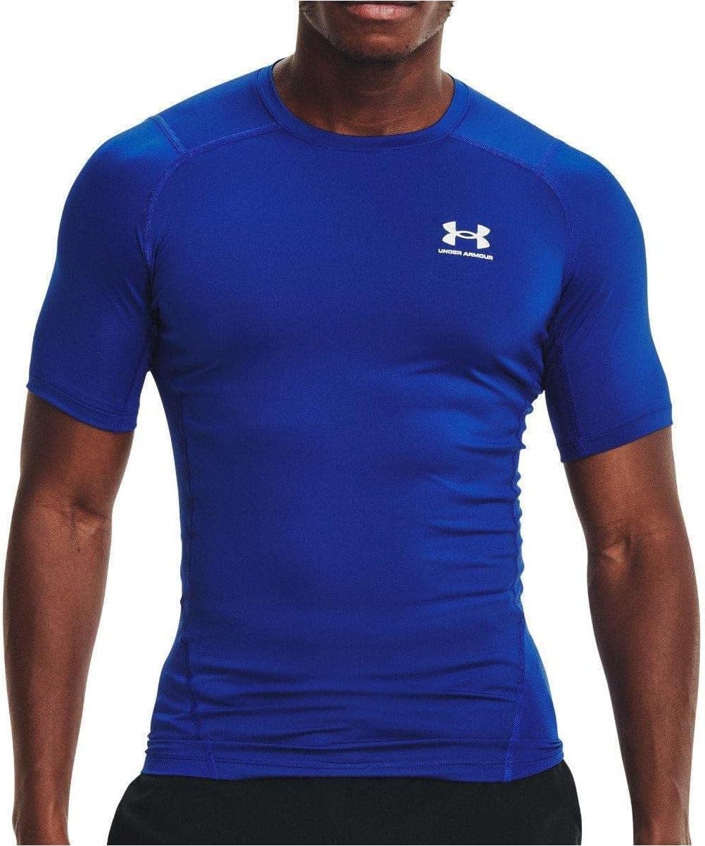 Under Armour Mens Armour Heatgear Compression Short-sleeve T-shirt Short Sleeve