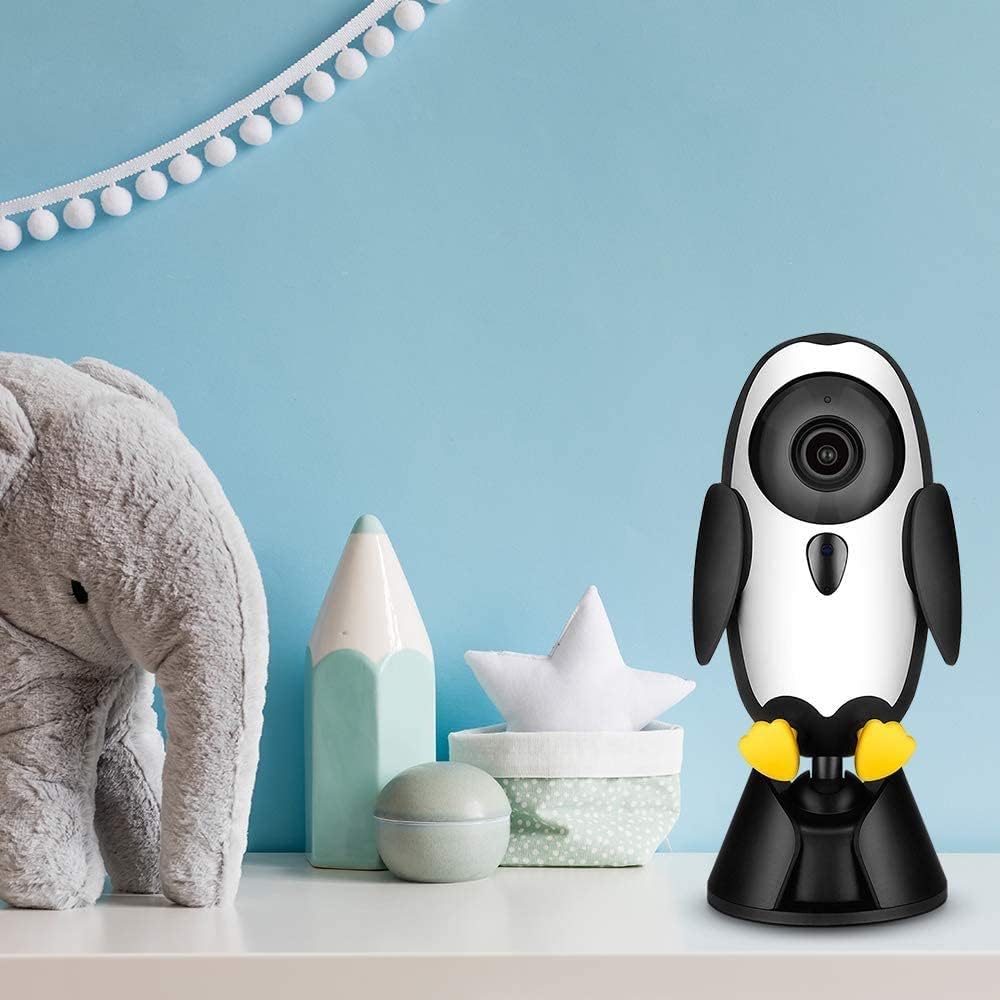 Qubo Security Camera Baby Cam By Hero Group 1080P Full Hd Wifi Smart Baby Monitor With Baby Cry Alert, Alexa Enabled, Two-Way Talk Back Audio And Lullaby Player