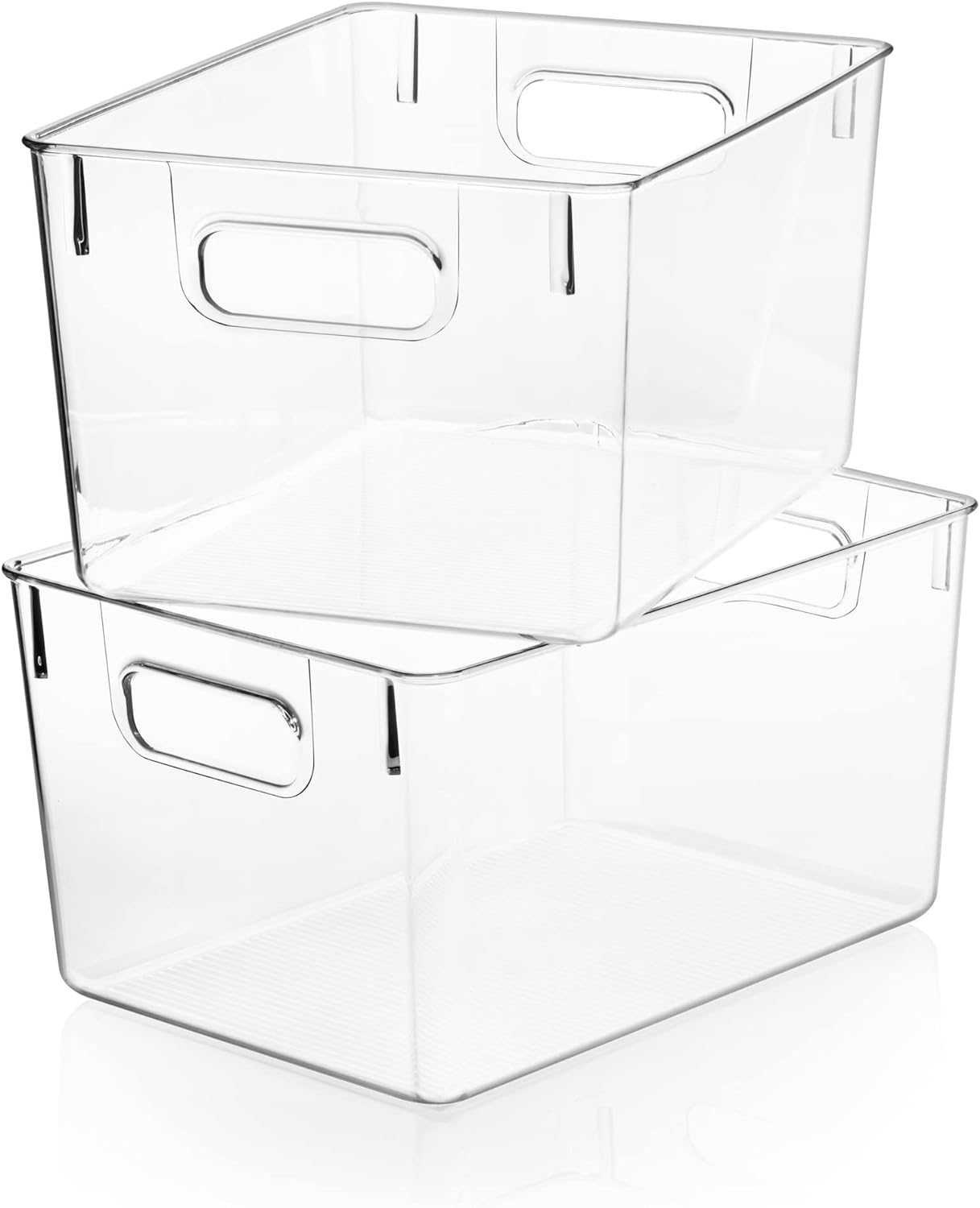 CLEARSPACE Plastic Storage Bins