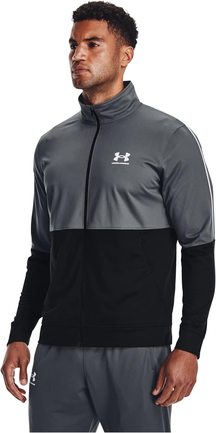 Under Armour Men's Men's Pique Track Jacket Shirt