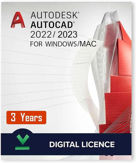 Autodesk AutoCAD 2023| 3 Years Edu Subscription| For Windows and Mac| Online Delivery