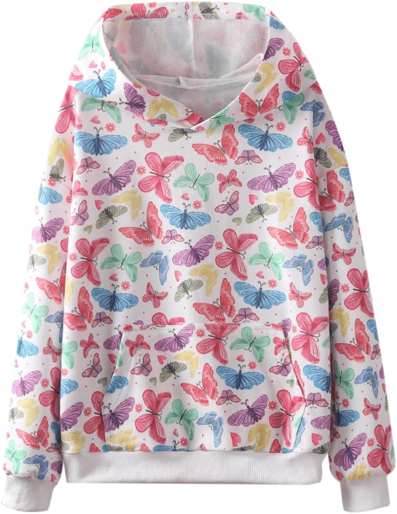 WELAKEN Unicorn Sweatshirts for Girls Toddler & Kids II Little Girl's Pullover Tops Sweaters & Hoodies