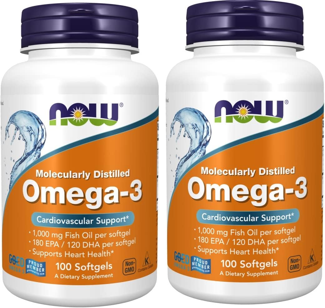 Now Foods, Omega-3, Cardiovascular Support, 200 Soft Gels