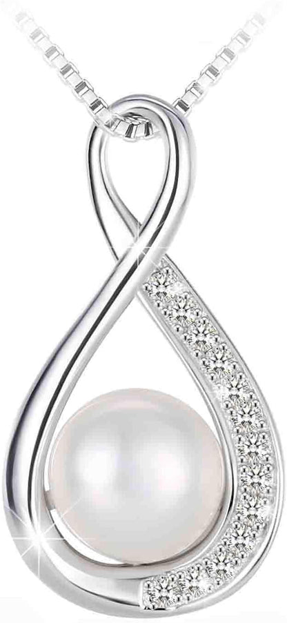 Swarovski Elements 925 Sterling Silver Pendent Necklace for Women Gift JRosee Jewelry