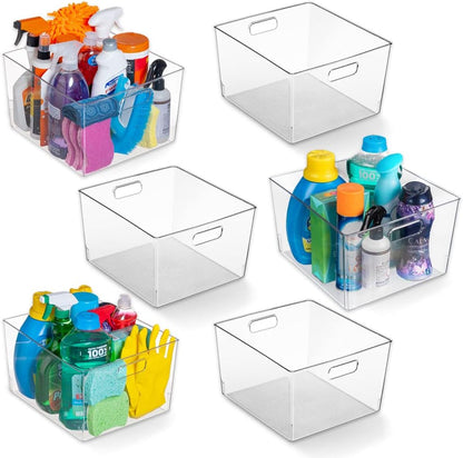 CLEARSPACE Plastic Storage Bins