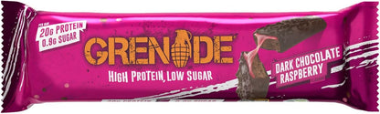 Grenade High Protein, Low Sugar Bar - Chocolate Chip Salted Caramel, 12 x 60 g