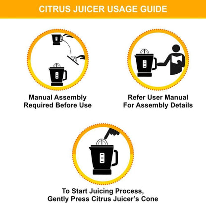 BLACK+DECKER Citrus juicer 600 ML CJ675-B5 2 Years Warranty