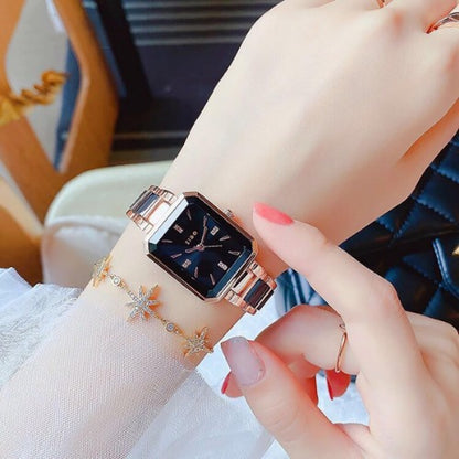 Luxury Womens Watch Gifts Rose Gold for Lady Female Elegant Wrist Watches