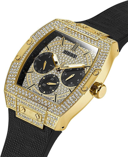 GUESS 43x51MM Crystal Accented Watch