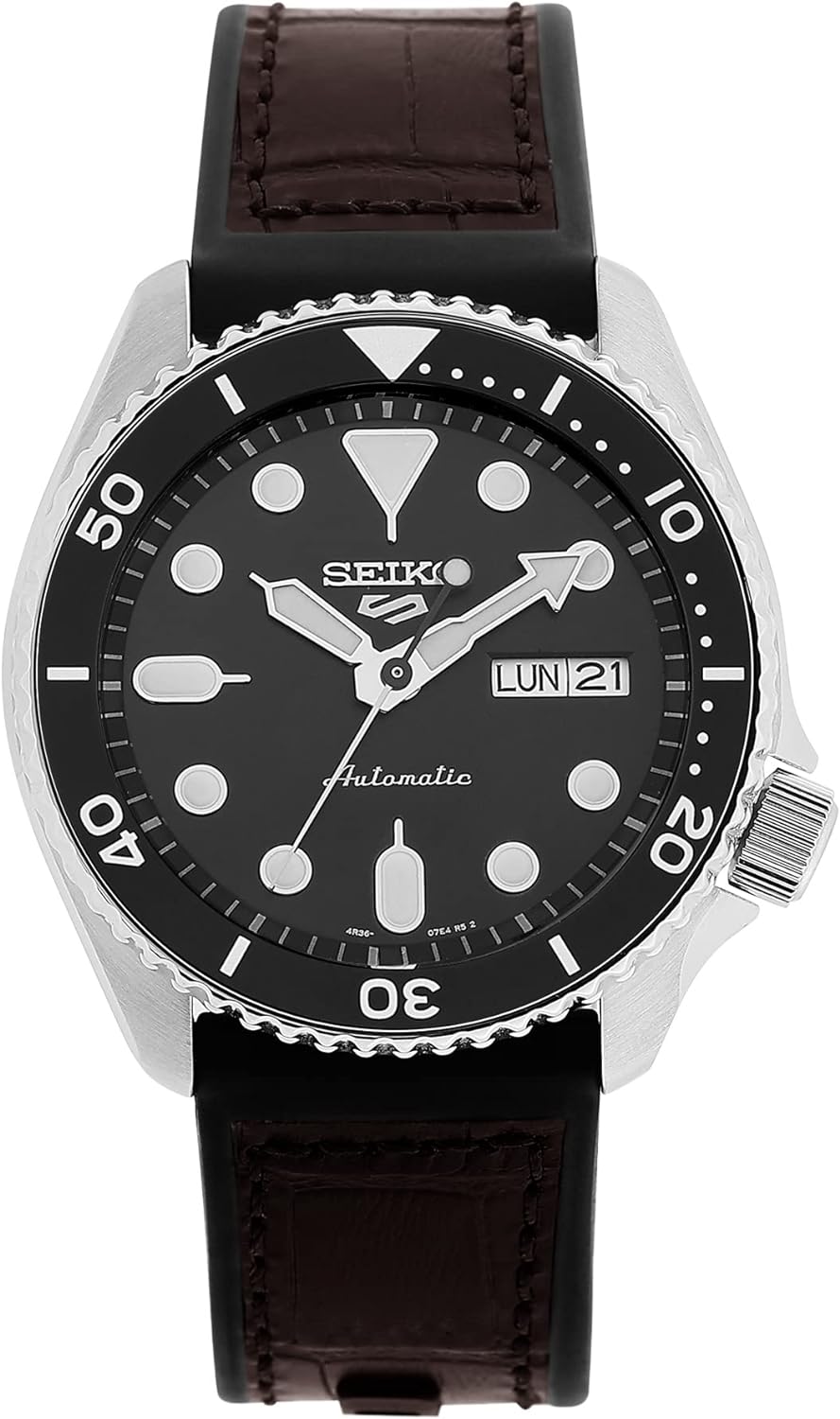 Seiko Men s Analogue Automatic Watch Seiko 5 Sports Blue Srpd5