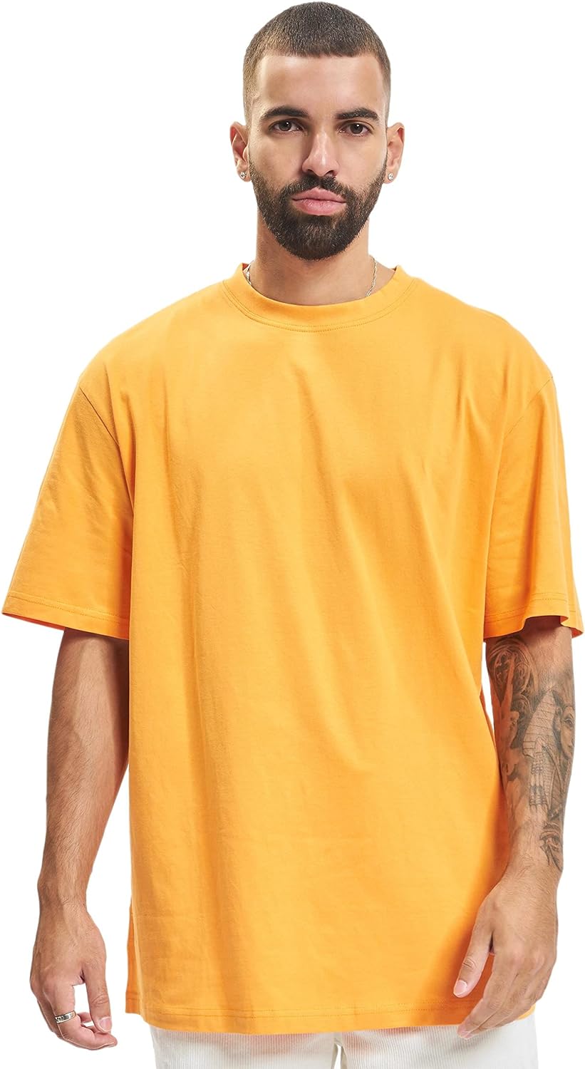 Urban Classics mens Tall Tee Oversized T-Shirt Oversized Short Sleeves T-Shirt with Dropped Shoulders, 100% Jersey Cotton (pack of 1)