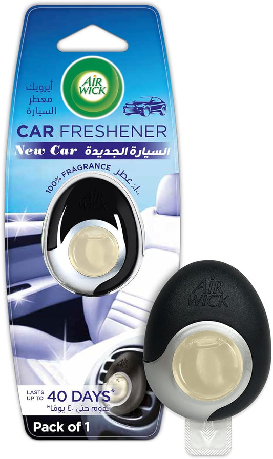 Air Wick Car Freshener Vent Clip, New Car Fragrance, 1 Unit