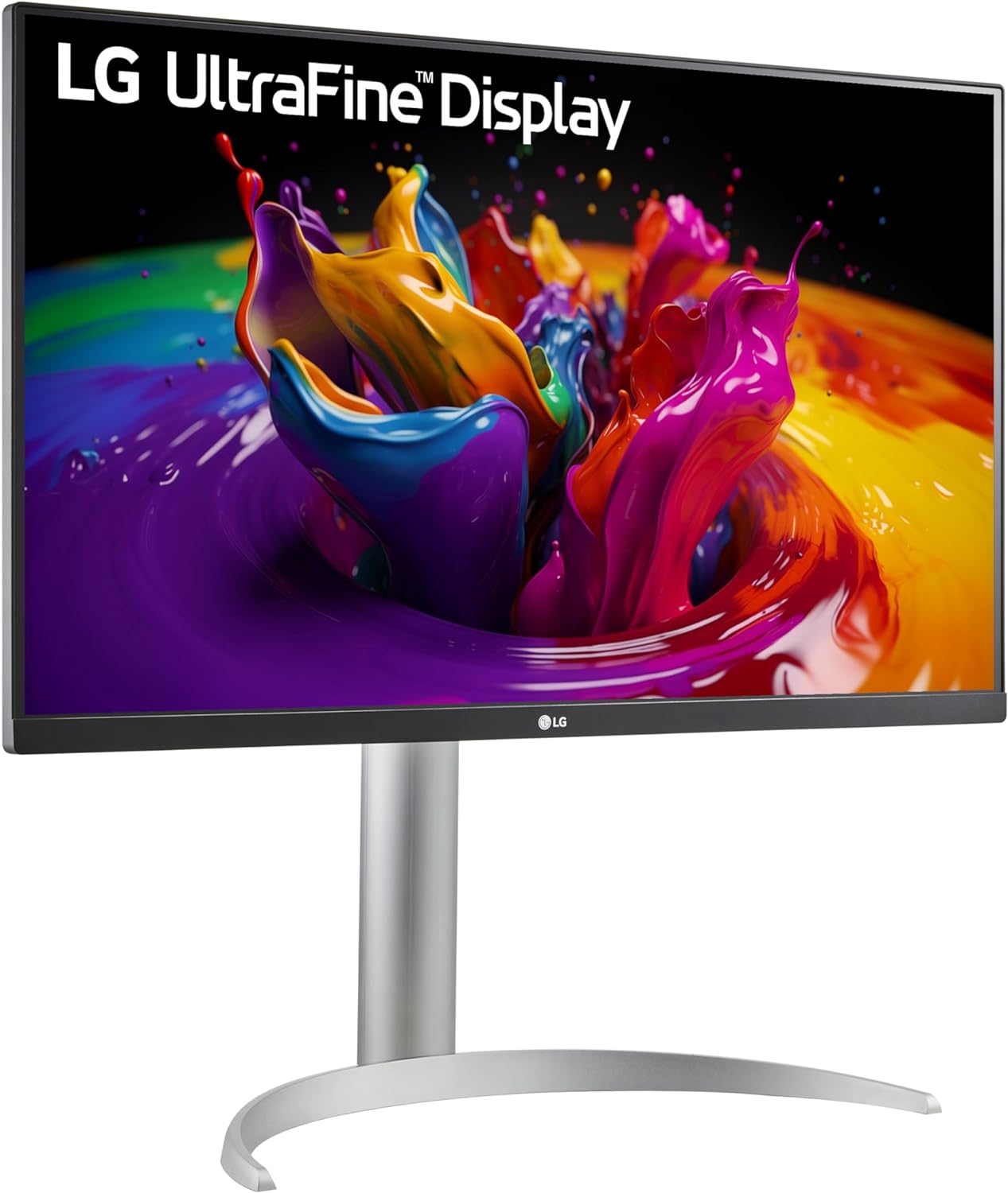 LG 27UP850N 27 Inch IPS 4K UHD VESA DisplayHDR 400 USB-C Monitor- White